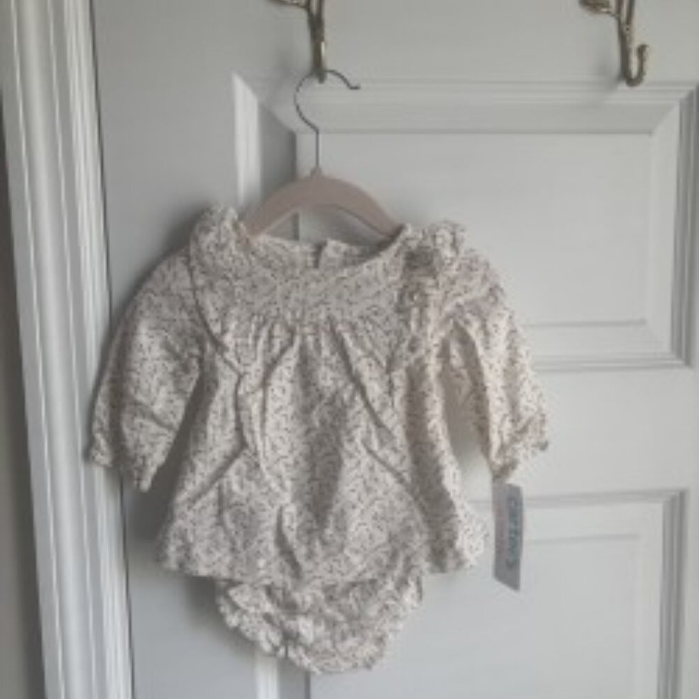 Carter's 0-3 Month Onesie Dress